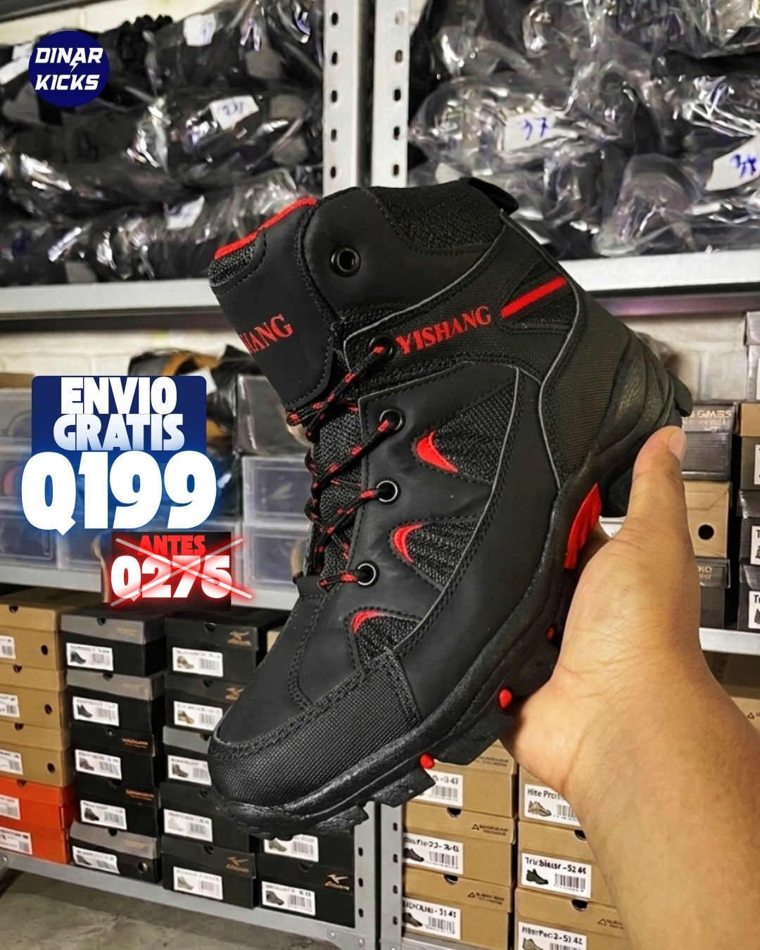Bota Red Todo Terreno